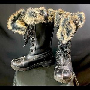 London Fog Melton Winter Boot